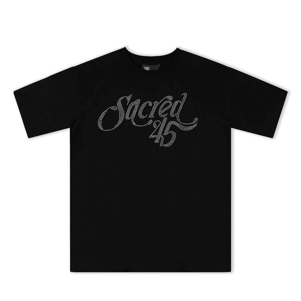 S45 Rhinestone Logo Tee | Face 3 Face
