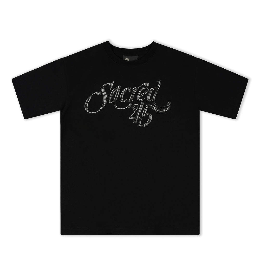 S45 Rhinestone Logo Tee | Face 3 Face
