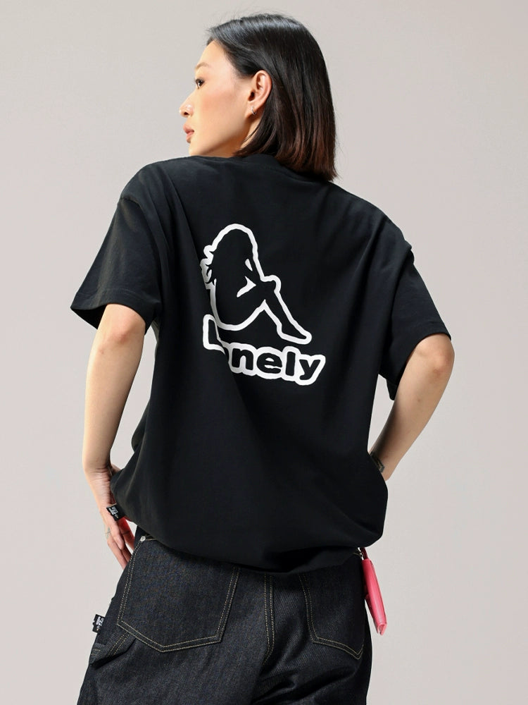 Remedy Alone Lonely Inspired Print Tee | Face 3 Face