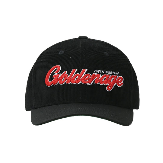 UNTILWERICH 3D Embroidered Corduroy Baseball Cap | Face 3 Face