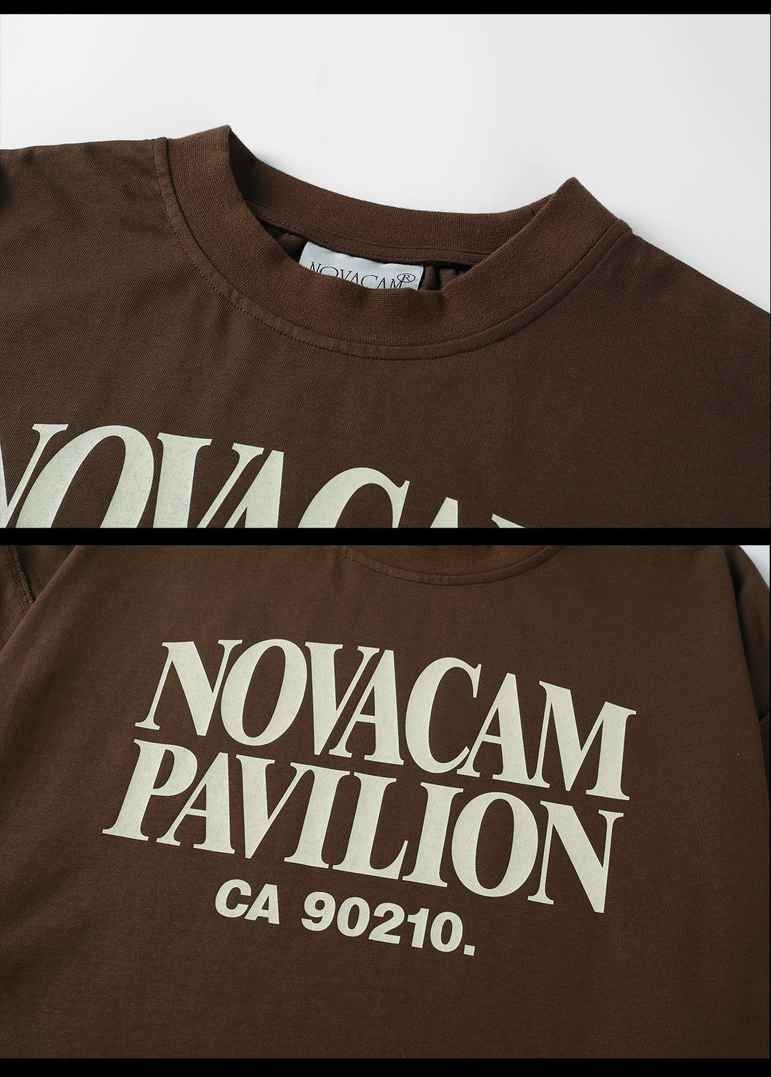 NOVACAM Simple Logo Reverse Stitching Tee | Face 3 Face