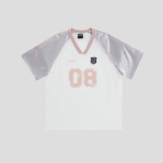 INSstudios Raglan Spliced V-neck Soccer Jersey | Face 3 Face