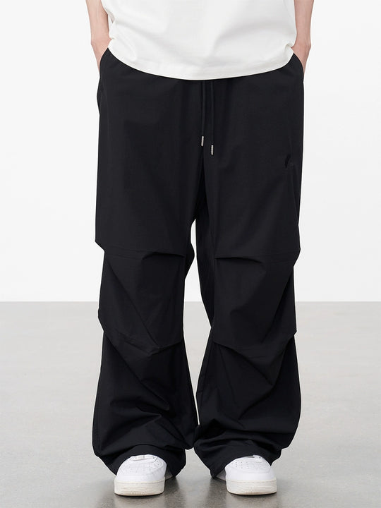 AFGK Nylon Pleated Work Pants | Face 3 Face