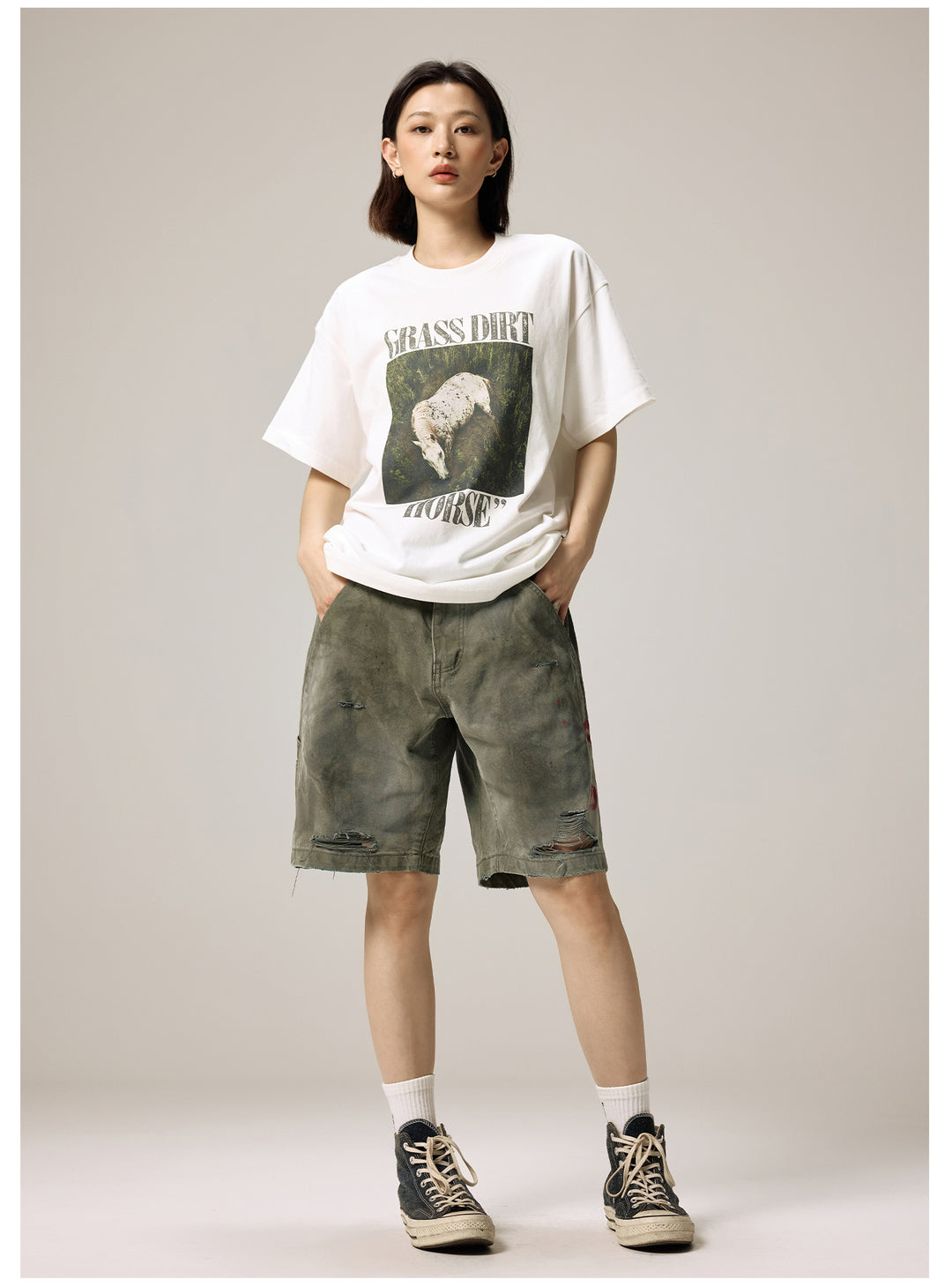 Remedy GRASS DIRT HORSE Print Tee | Face 3 Face