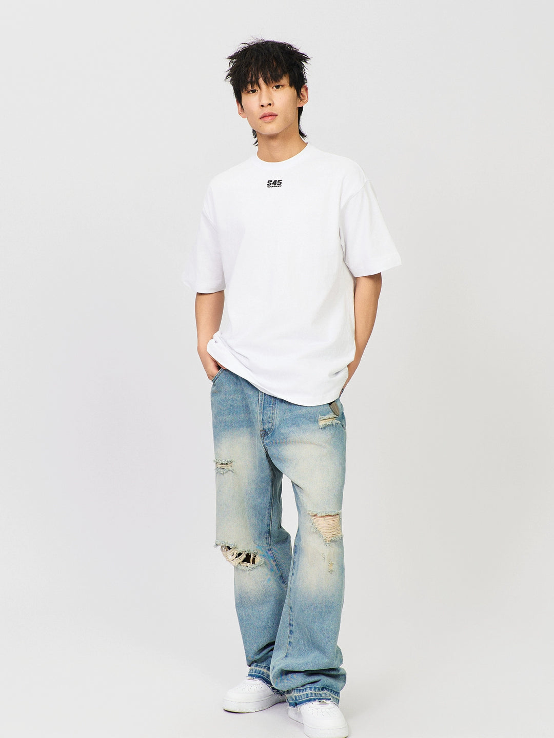 S45 Small Logo Basic Tee | Face 3 Face