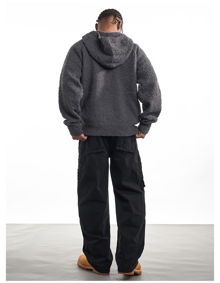 F3F Select Brushed Knit Hoodie | Face 3 Face