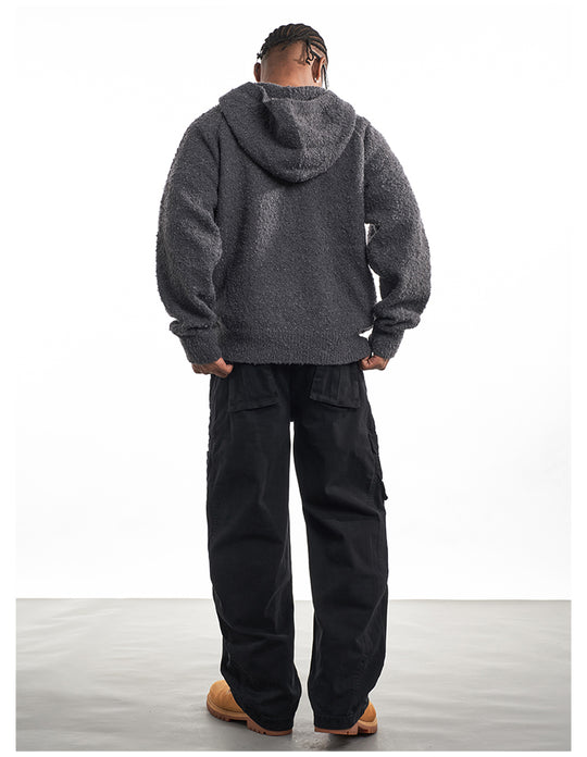 F3F Select Brushed Knit Hoodie | Face 3 Face