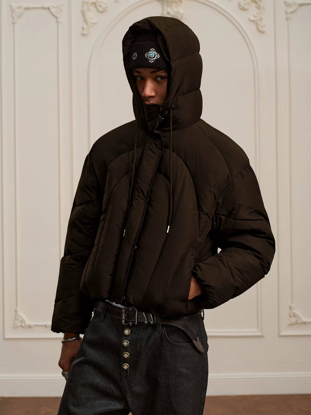 YADcrew Gate Round Quilted Down Jacket | Face 3 Face