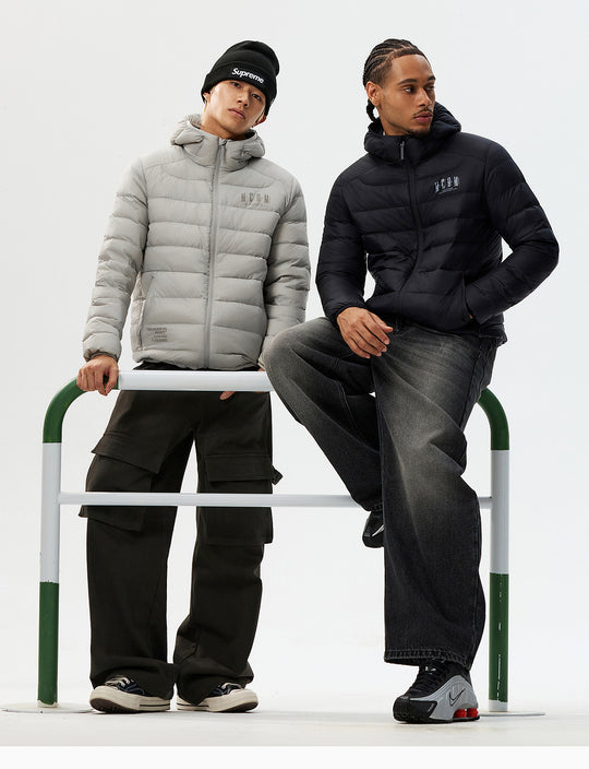 MEDM Waterproof Lightweight Hooded Down Jacket | Face 3 Face