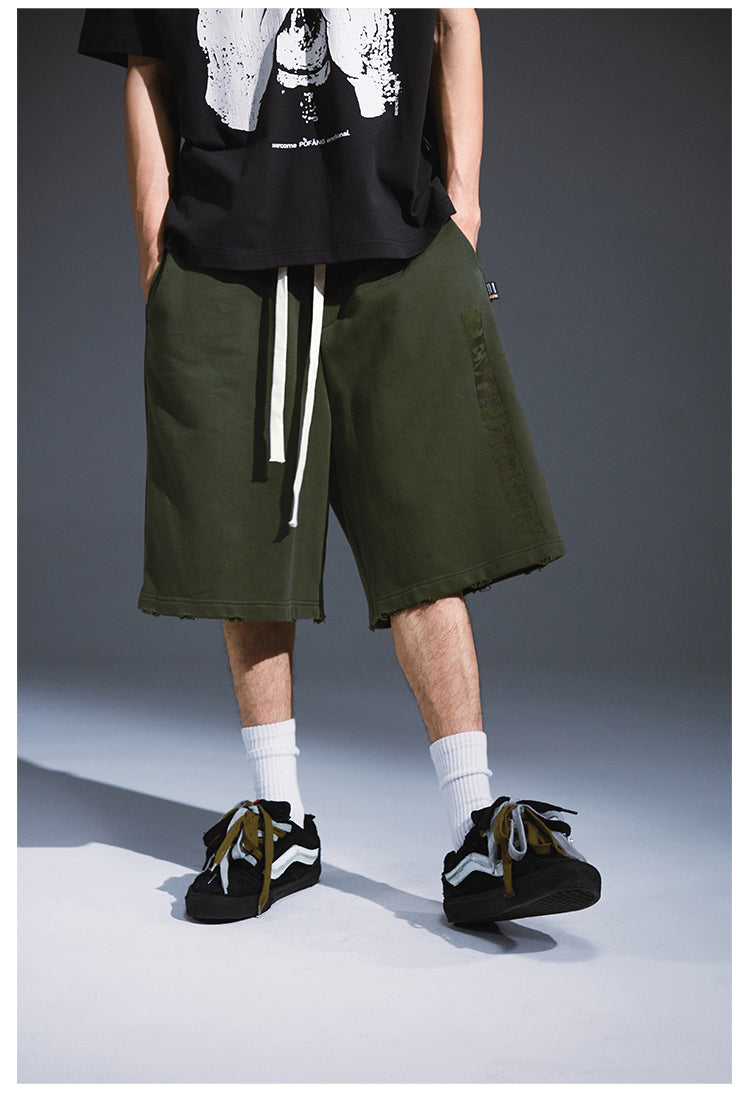 Remedy Logo Baggy Sweat Shorts | Face 3 Face