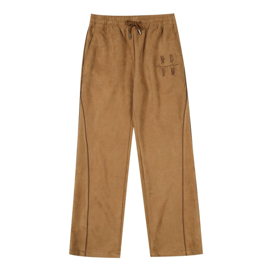 MEDM Suede Track Pants | Face 3 Face