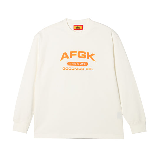 AFGK Letters Basic Long Sleeved Tee