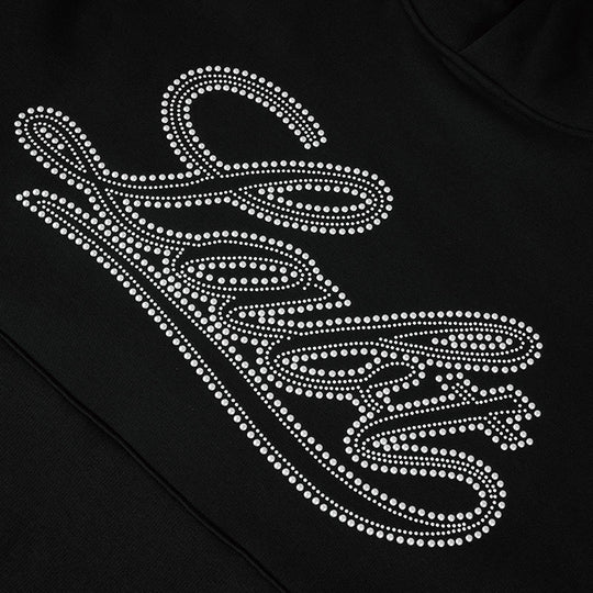 Labt Metal Beadwork Logo Hoodie | Face 3 Face