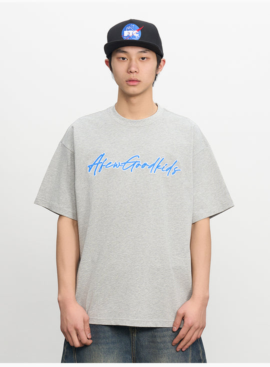 AFGK 3D Logo Embroidered Tee | Face 3 Face