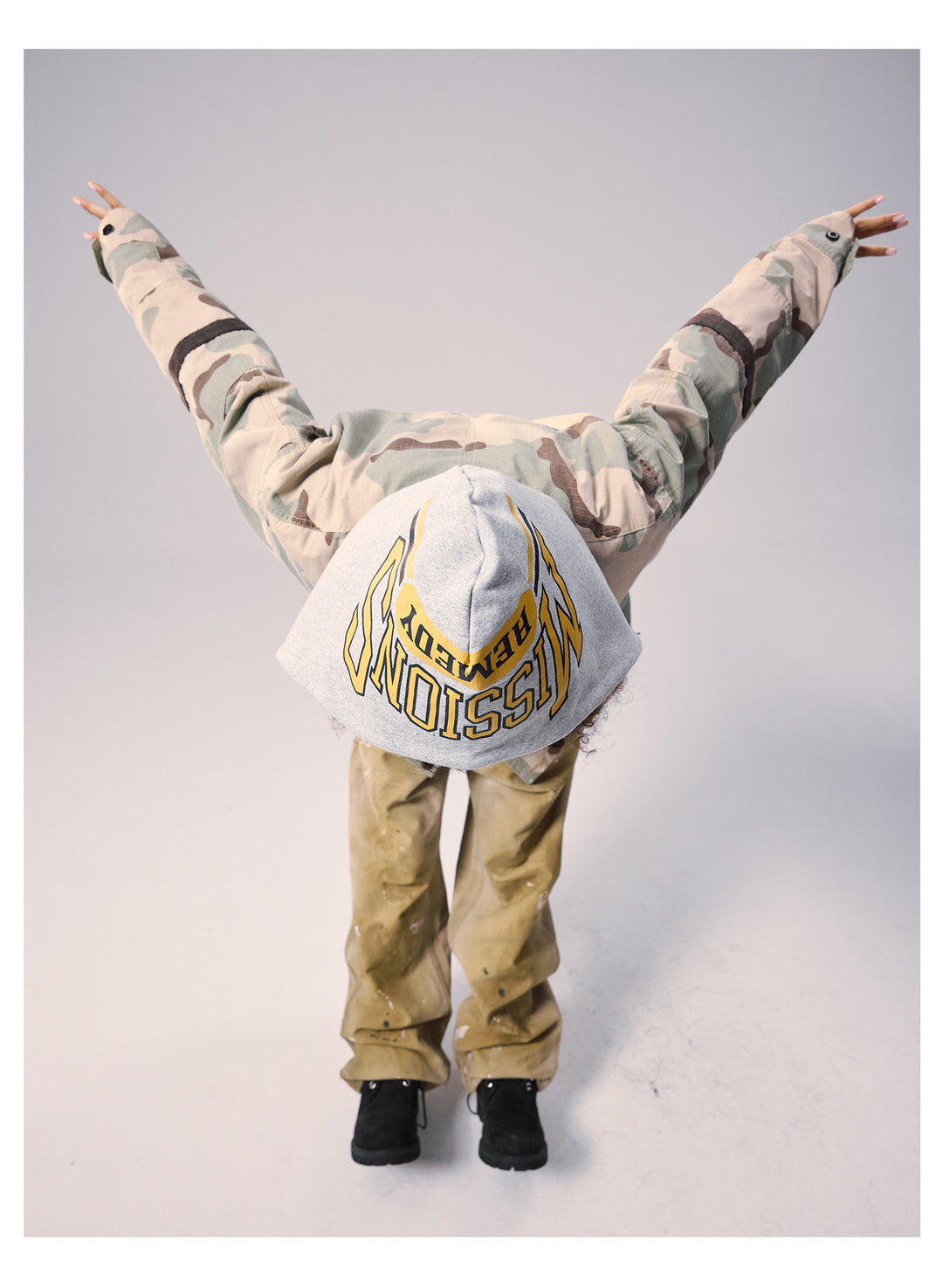 Remedy Camouflage Hooded Military BDU Jacket | Face 3 Face