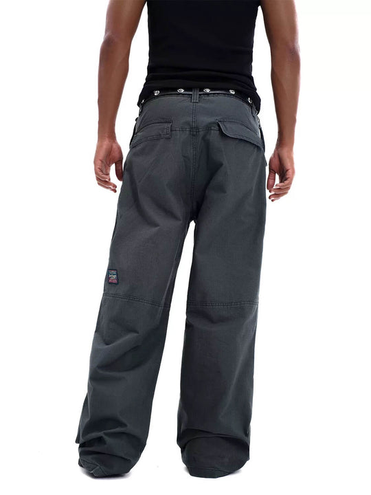 F3F Select Multi Pocket Side Zipper Work Cargo Pants