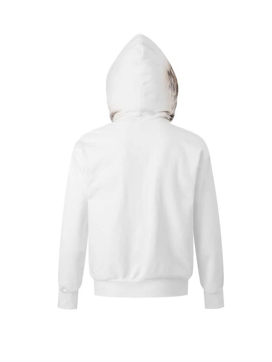 Night Lab Leopard Gradient Print Zip Up Hoodie | Face 3 Face