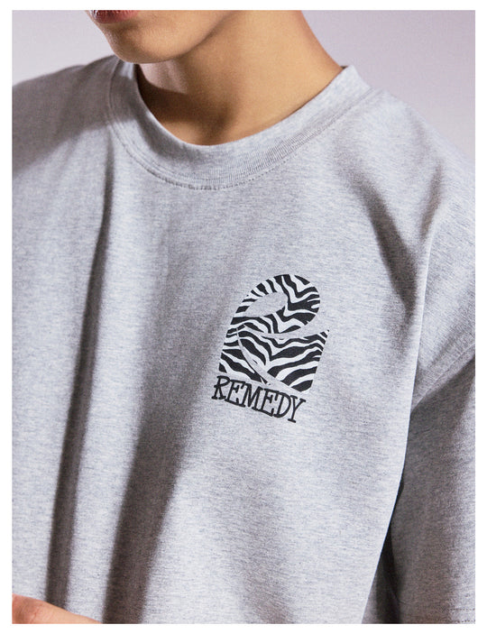 Remedy Animal Logo Print Tee | Face 3 Face