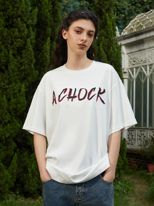 Achock Original Embroidered Logo Tee | Face 3 Face