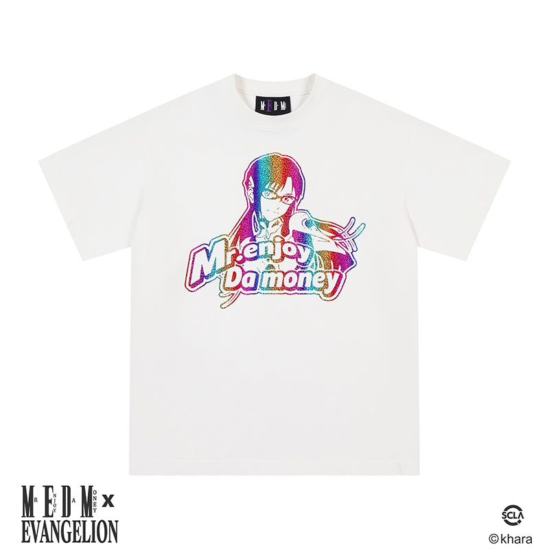 MEDM x EVA Colorful Character Print Tee | Face 3 Face