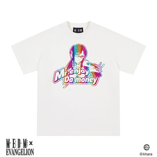MEDM x EVA Colorful Character Print Tee | Face 3 Face