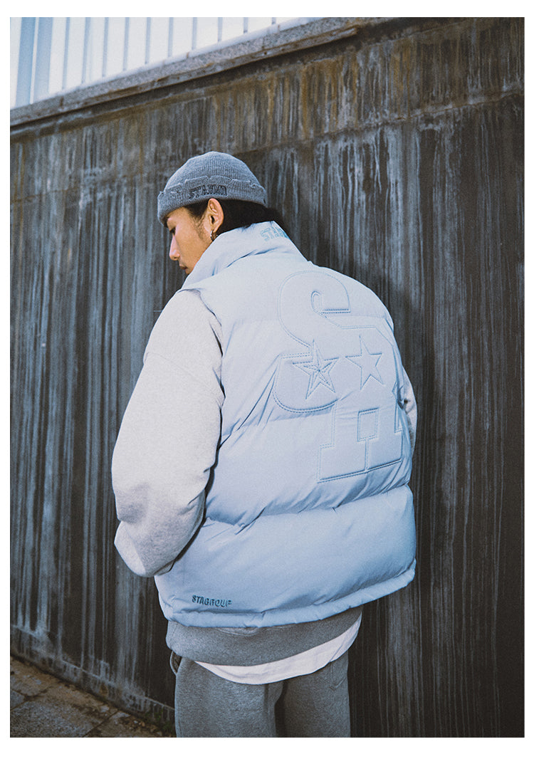 Remedy x STA STARMD SR 3D Logo Down Vest | Face 3 Face
