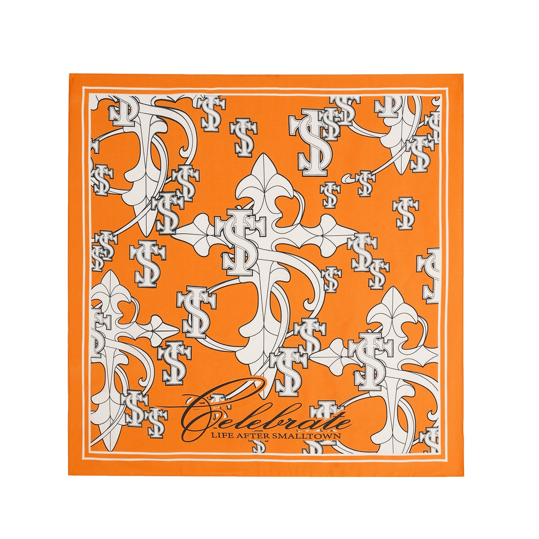Small Town Kid Cross Logo Square Scarf / Bandana | Face 3 Face