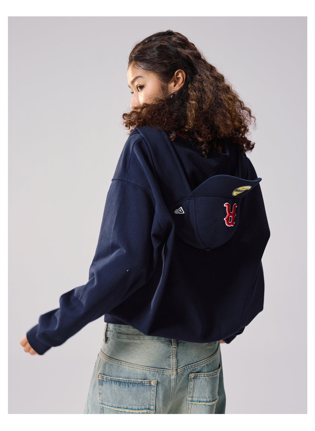 Remedy Baseball Cap Hood Zip Up Hoodie | Face 3 Face