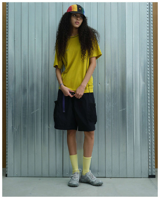 S45 Mesh Pocket Nylon Utility Outdoor Shorts | Face 3 Face