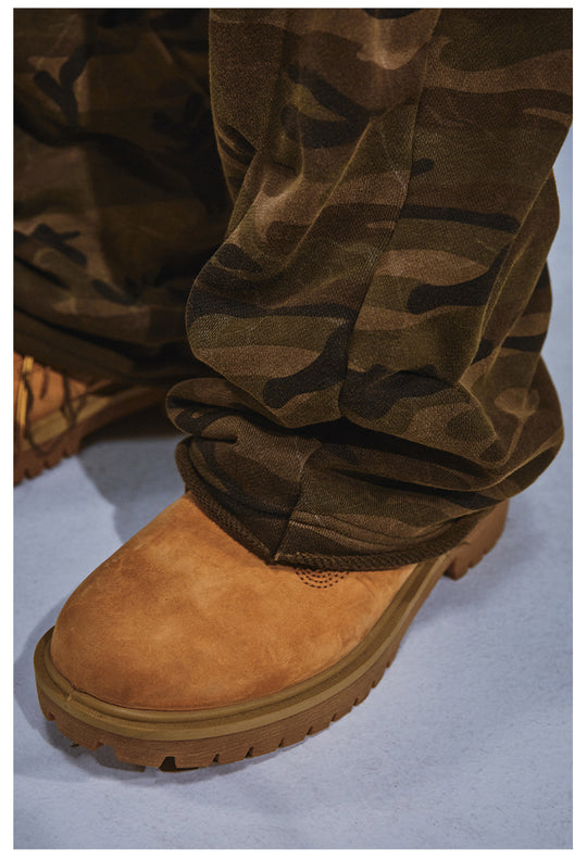 Remedy Aged Print Pinch Pleated Baggy Sweatpants | Face 3 Face