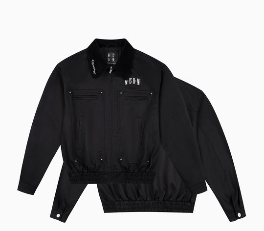 MEDM Studded Harrington Jacket | Face 3 Face