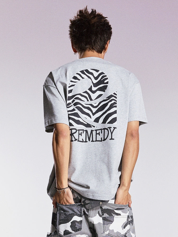 Remedy Animal Logo Print Tee | Face 3 Face
