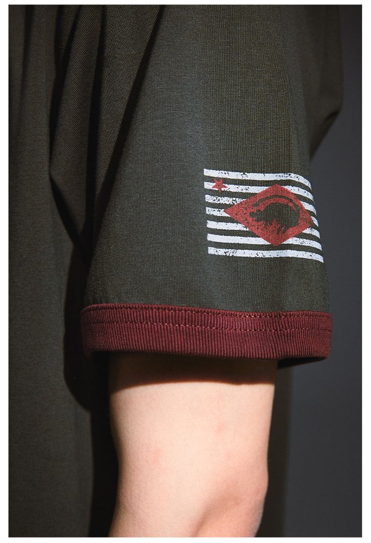 Remedy Aged Star Print Tee | Face 3 Face