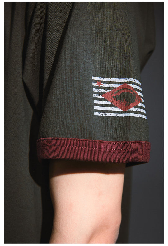 Remedy Aged Star Print Tee | Face 3 Face