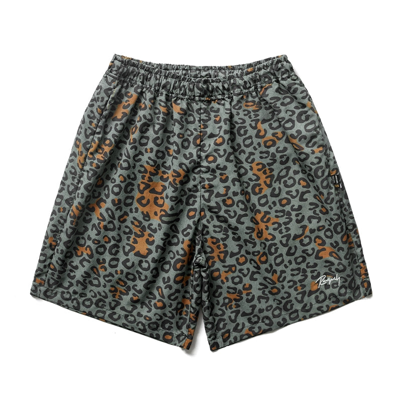 Remedy Animal Print Quick Dry Nylon Shorts | Face 3 Face