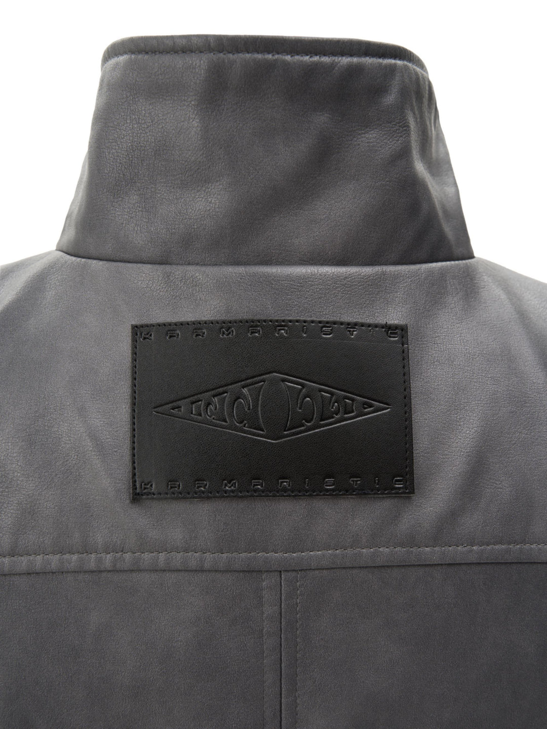 KARMANISTIC Racing Short Leather Jacket | Face 3 Face