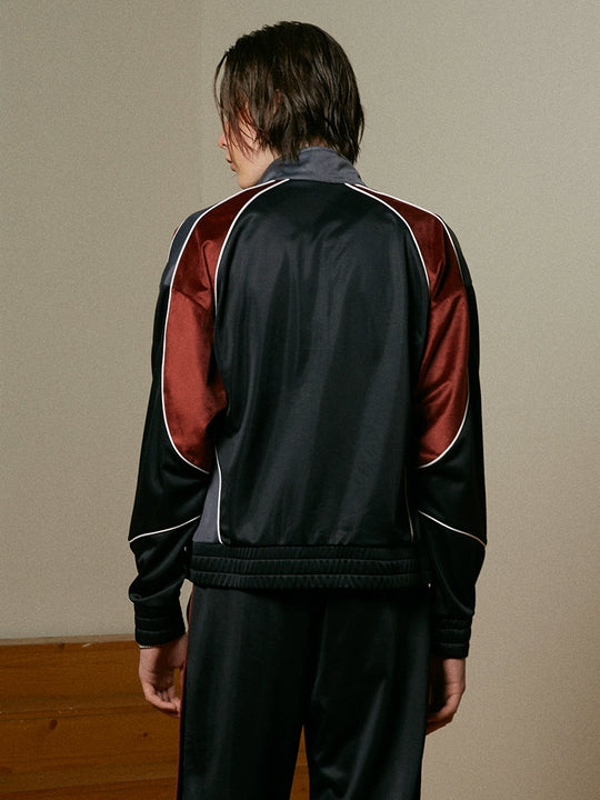 SOD Co. Velvet Deconstructed Track Jacket | Face 3 Face