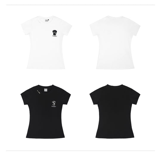 Small Town Kid Pearl Logo Patch Slim Fit Tee | Face 3 Face