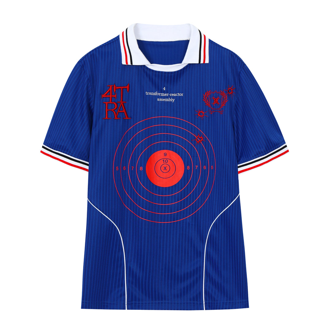 4tra "Rebel Pirate" Bullseye Soccer Jersey Tee | Face 3 Face