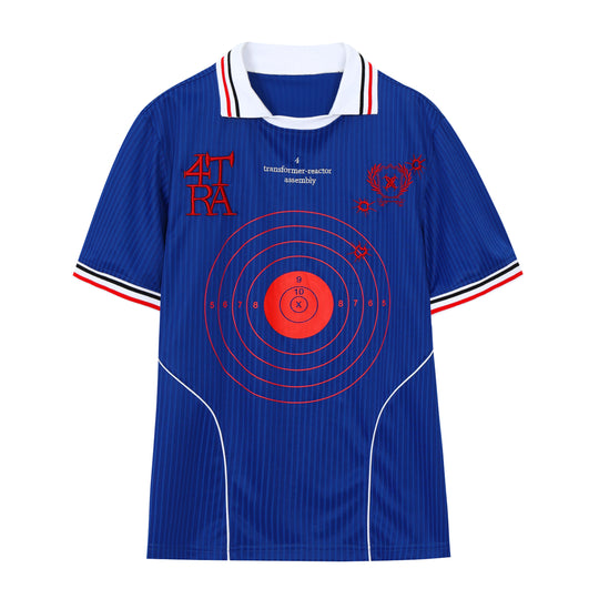 4tra "Rebel Pirate" Bullseye Soccer Jersey Tee | Face 3 Face