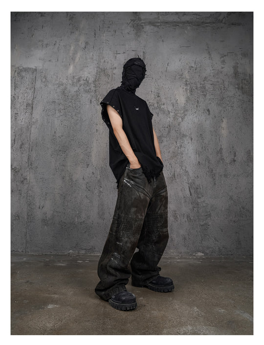 UNDERWATER Punk Destruction Deconstructed Sleeveless Tee | Face 3 Face