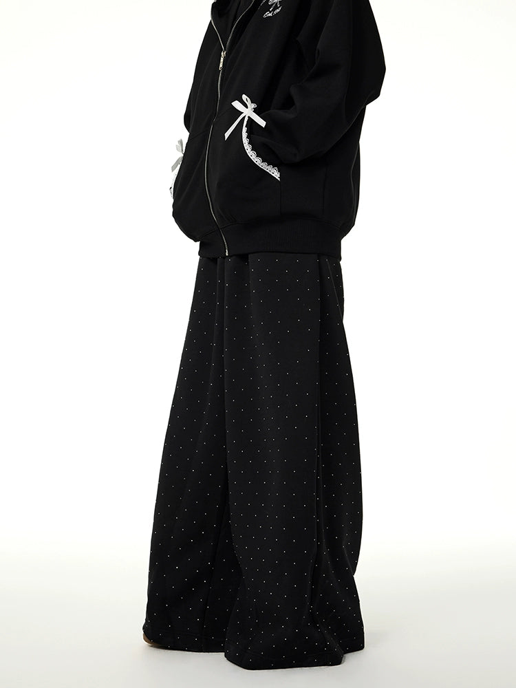 Achock Studded Baggy Sweatpants | Face 3 Face