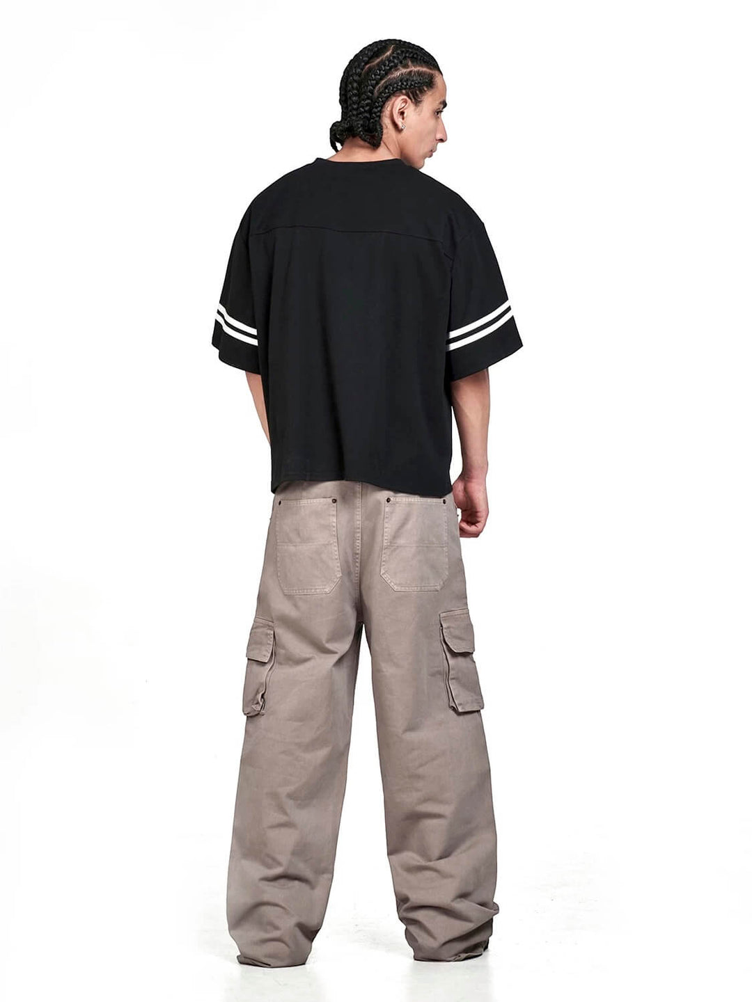 F3F Select Light Gray Utility Cargo Pants