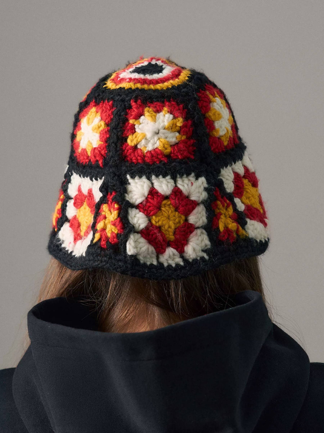 S45 Floral Knit Bucket Hat | Face 3 Face