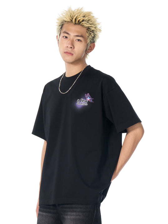 AFGK Light and Shadow Butterfly Gradient Tee | Face 3 Face