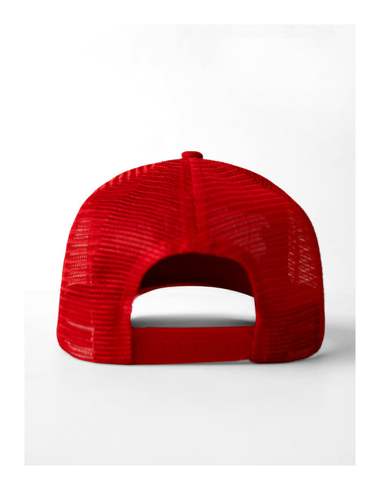 KARMANISTIC Embroidered Letters Trucker Hat | Face 3 Face