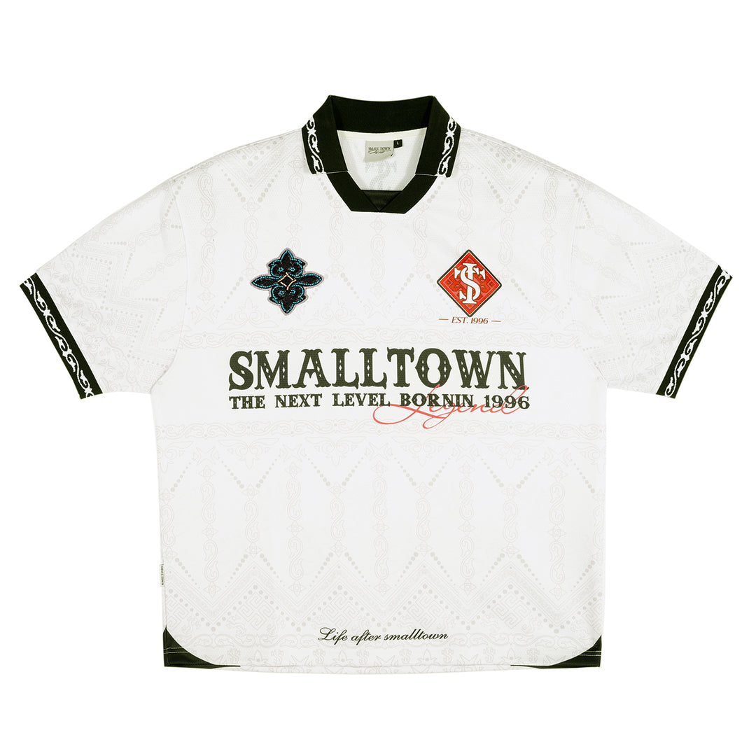 Small Town Kid Ethnic Full Print Soccer Polo Jersey | Face 3 Face