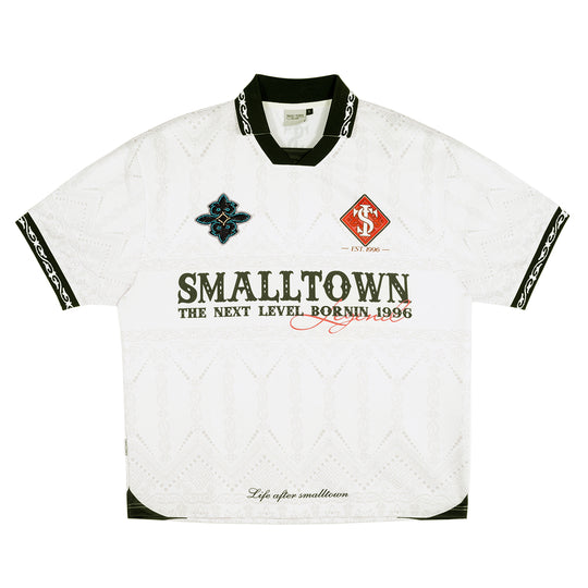 Small Town Kid Ethnic Full Print Soccer Polo Jersey | Face 3 Face