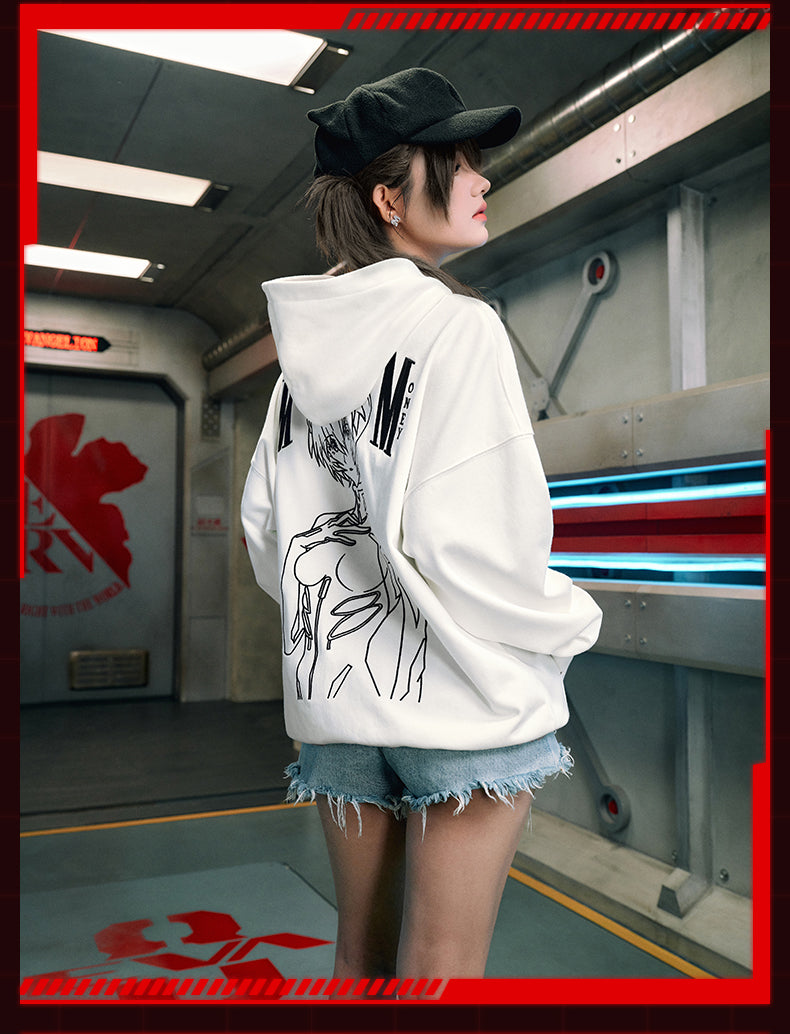 MEDM x EVA Rei Ayanami Hoodie | Face 3 Face