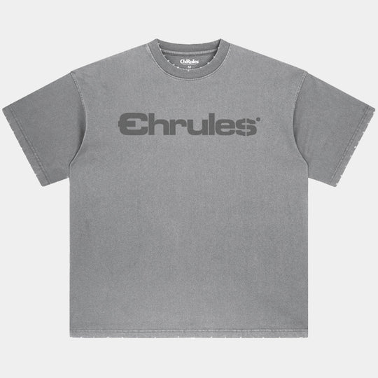 Cashrules / CHRULES Classic Stone Wash Logo Tee | Face 3 Face